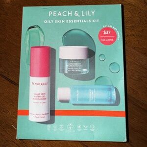Peach & lily oily skin essentials kit